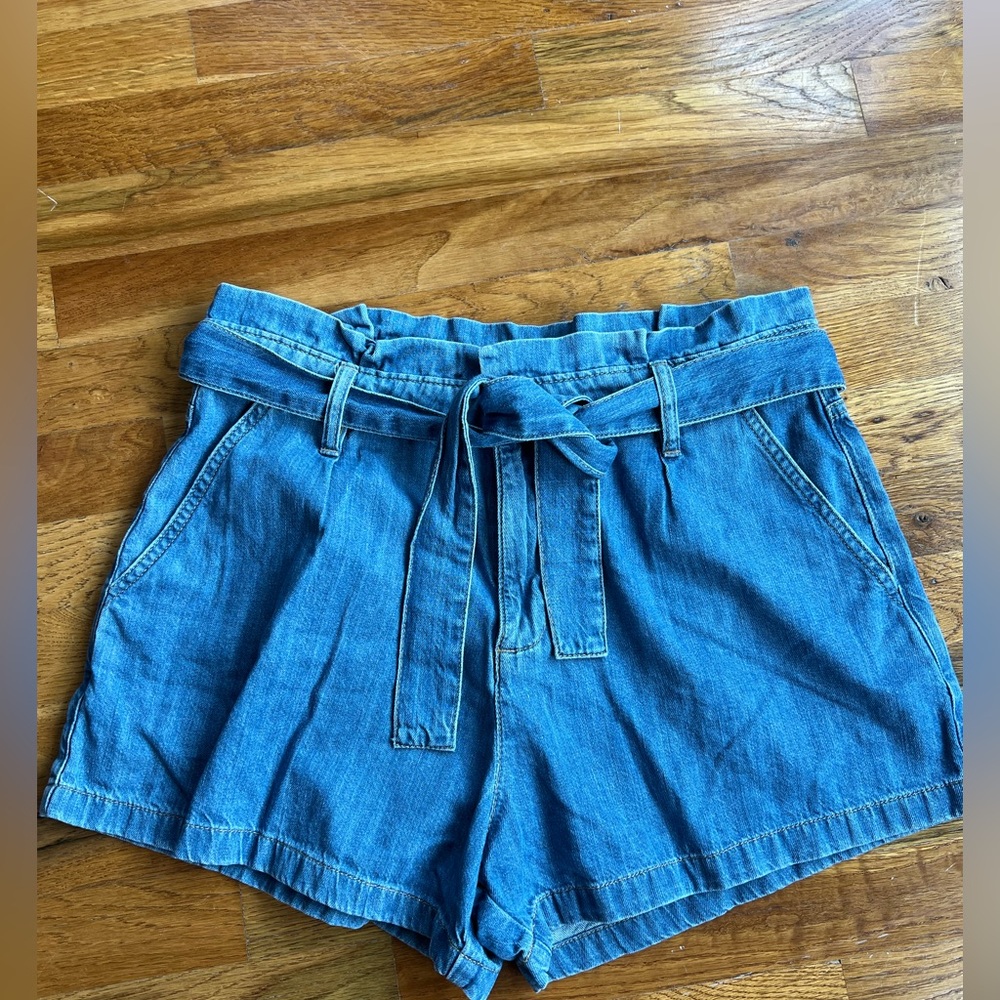 Outland Denim Paperbag Shorts 28